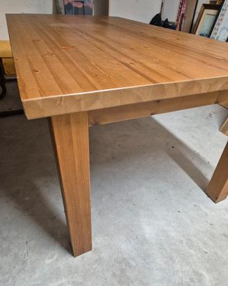 tavolo legno massello