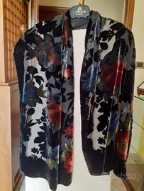 Stola in velluto di seta 