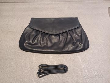 Borsetta in vera pelle con tracolla