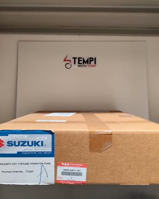 Copertura bauletto K49 originale Suzuki Nera Nuova