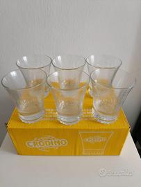 Set 6 Bicchieri Originali Crodino Ideali Aperitivo