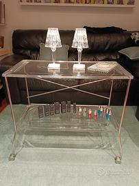 Carrello Flip Kartell Cristallo