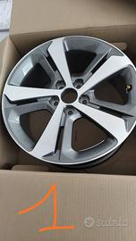 Cerchio lega 17 Rubis originale Peugeot 308 nuovo
