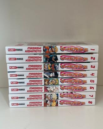 Naruto vol. 1-8