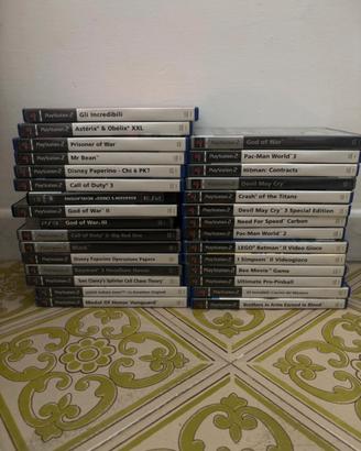 Lotto giochi Ps2/Ps3