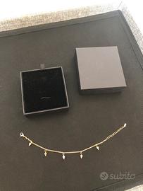 Braccialetto nuovo acciaio inossidabile colore oro