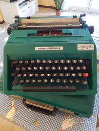 MACCHINA DA SCRIVERE PORTATILE OLIVETTI