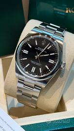 Rolex OP 134300 Nuovo 2025 Nero 41mm Completo