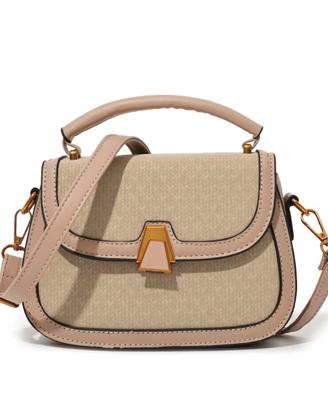 Borsa Donna Elegante Beige – Tracolla e Manico