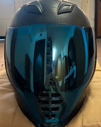Casco da moto ICON rubatone