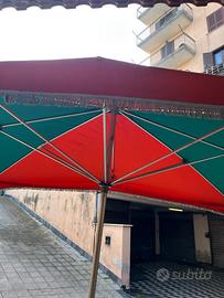 Ombrellone professionale per mercati e fiere 3x4