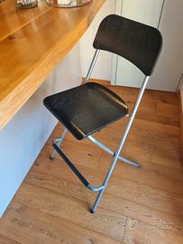 Sgabello FRANKLIN IKEA nero