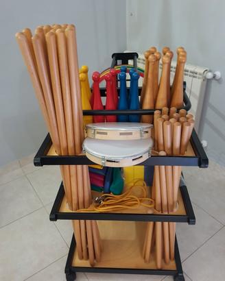 Carrello di psicomotricità 