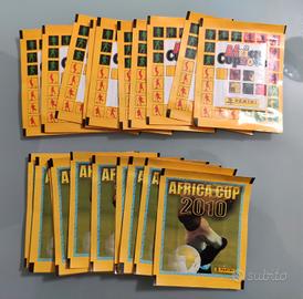 20 bustine figurine panini Africa cup 2008-2010