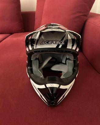 casco motocross acerbis - L