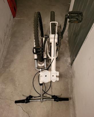Bici pieghevole con marce