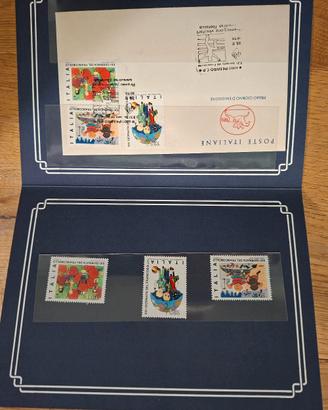 folder gironata del francobollo 1979