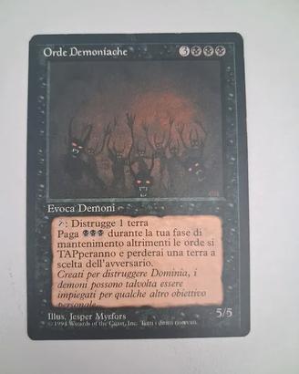 Carte MTG | FBB 1994 | Orde demoniache