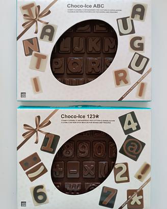 Stampi cioccolatini “numeri” e “alfabeto”+ omaggio
