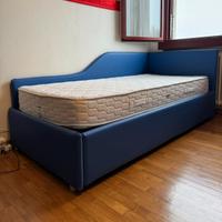 Letto 1 piazza e Materasso (90 x 200 x 20 cm)