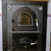 Forno a legna in acciaio da incasso Gemignani G70