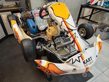 Stupendo KR MINI KART completo pronto pista