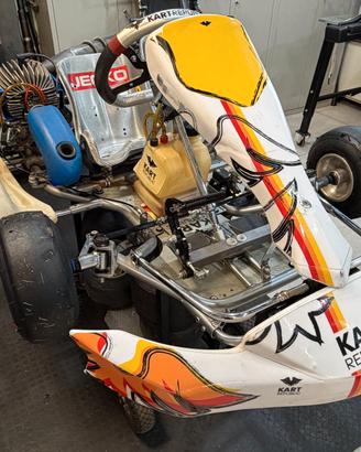 Stupendo KR MINI KART completo pronto pista