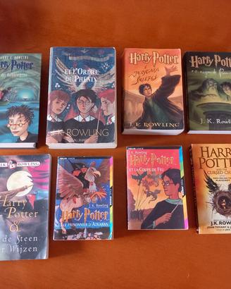 LIBRI HARRY POTTER  EDIZIONI VARIE LINGUE 