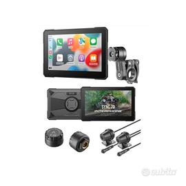 INTERPHONE SYNC70 - GPS, TPMS E DOPPIA CAMERA