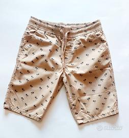 Pantaloncini bambino fantasia palme