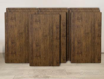 Lotto 10 Tavoli Industriali Struttura metallo PVC