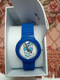 orologio Hip hop Skull con cinturino in silicone 