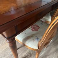 Tavolo rettangol allungabile Roche Bobois 6 sedie