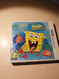 NINTENDO 3DS gioco spongebob il grande creatore 