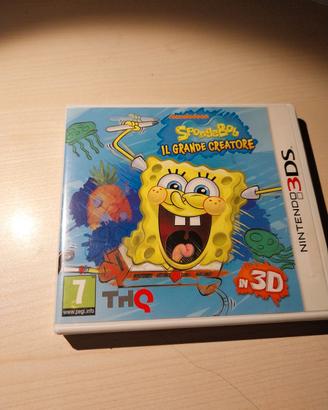 NINTENDO 3DS gioco spongebob il grande creatore 