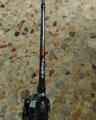 canna spinning rapture aerial +  mulinello Daiwa 