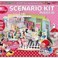 Puzzle La Boutique Di Minnie + Album Da Colorare
