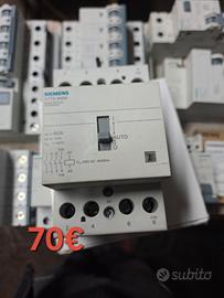 interruttori relè differenziali