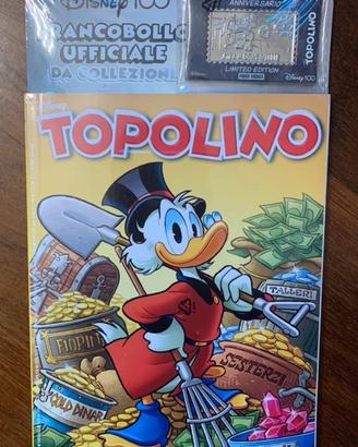 Topolino 3542 francobollo disney 100