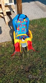 Seggiolino porta bimbo posteriore  bici "OK Baby"