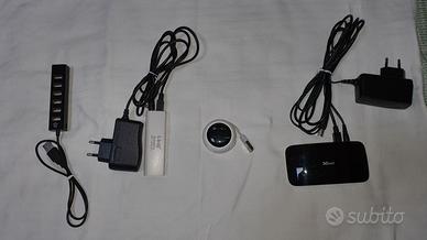 Hub MultiPorte USB 2.0 LinQ Trust Mediacom Keyteck