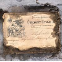 Biliardo Restaldi  inizi Novecento