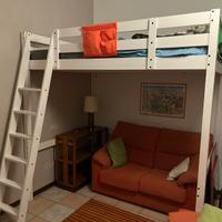 Letto a soppalco 1 piazza e mezza