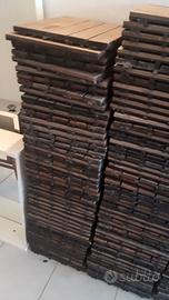 mattonelle piastrelle legno  30x30 giardino