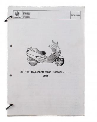 Catalogo parti di ricambio Piaggio X9 617227