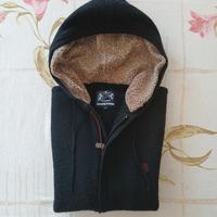 Maglione Lambretta con Cerniera Cappuccio e Tasche