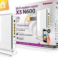 Modem Router Wi-Fi X5 N600 WLM-5600 v1 001