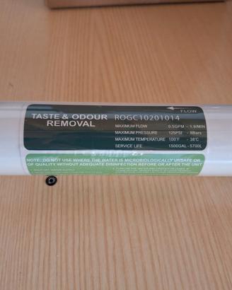 FILTRO ACQUA Post In Line Carbon Filter D.50 x 10"