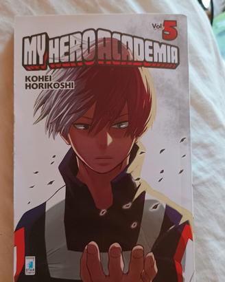 My hero academia 5 manga mha
