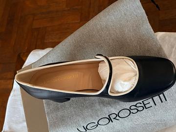 scarpe decollete mary jane ugo rossetti